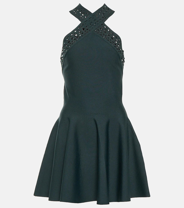  Alaia Alaia Vienne Minidress 