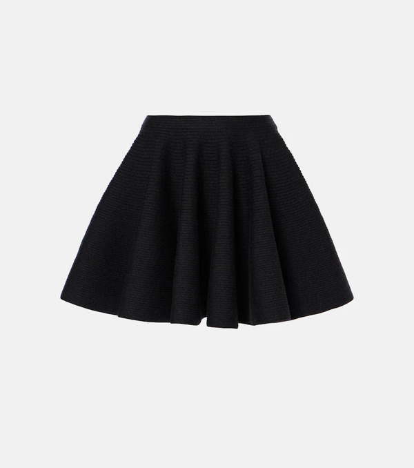  Alaia Alaia Wool-blend Miniskirt 