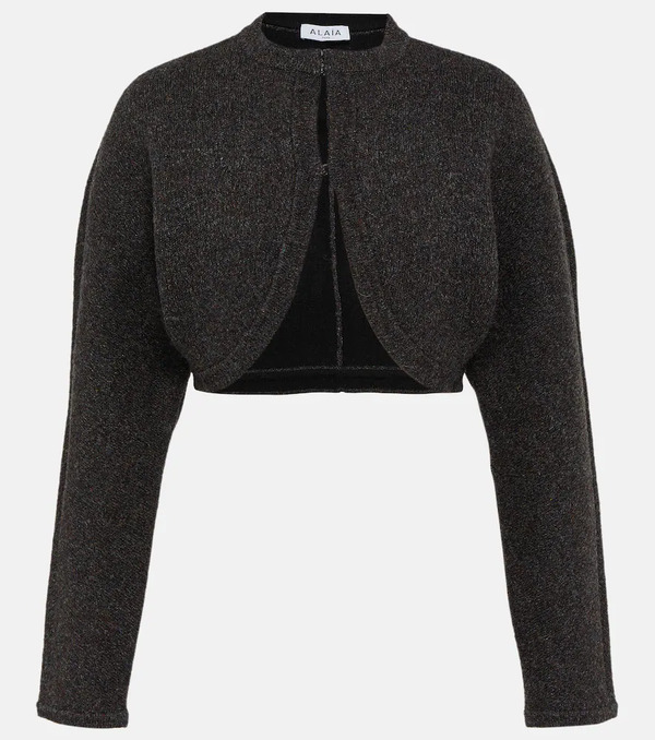  Alaia Alaia Wool-blend Shrug 