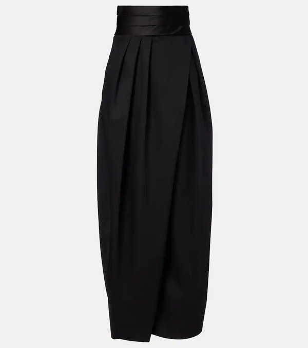  Alaia Alaia Wool Wide-leg Pants 