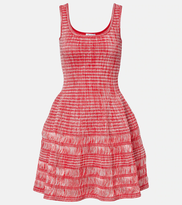  Alaia Alaia Woven Minidress 