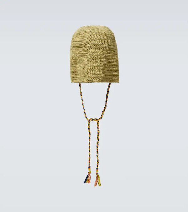  Alanui Alanui Beach Break Crochet Cotton Hat 