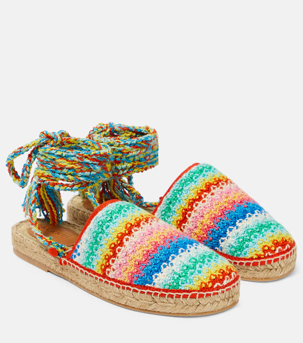  Alanui Alanui Over The Rainbow Espadrilles 
