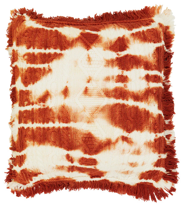  Alanui Alanui Piedras Rojas Wool Cushion 