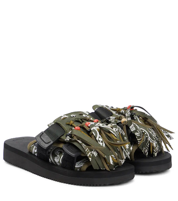  Alanui Alanui X Suicoke Fringed Sandals 