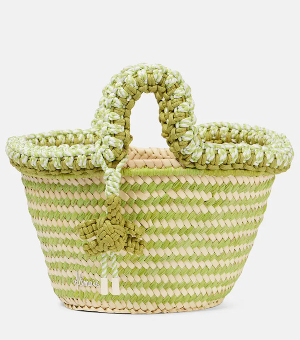  Alemais Alemais Dee Dee Small Raffia Tote Bag 
