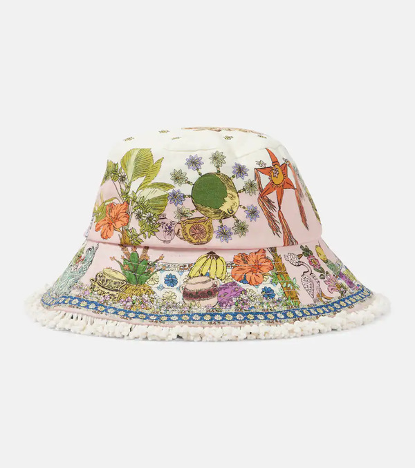  Alemais Alemais Hazel Linen Bucket Hat 