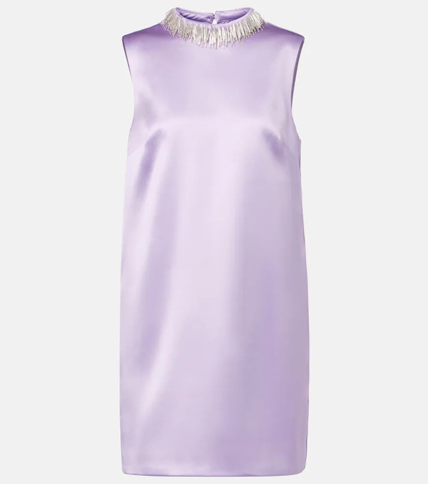  Alemais Alemais Laverne Embellished Satin Minidress 