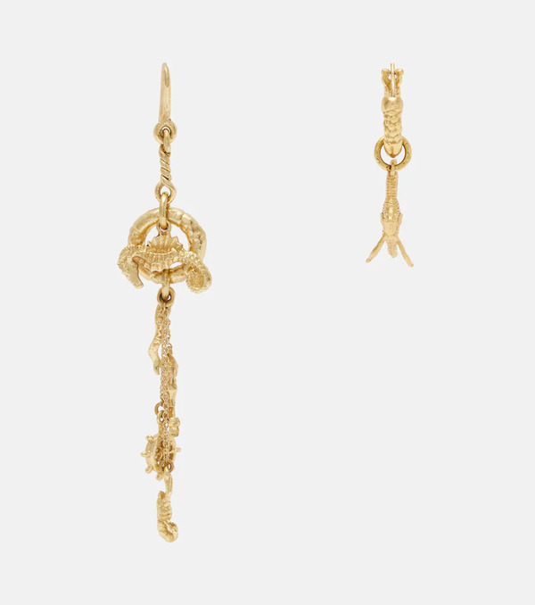  Alemais Alemais Mismatched Sea Drop Earrings 