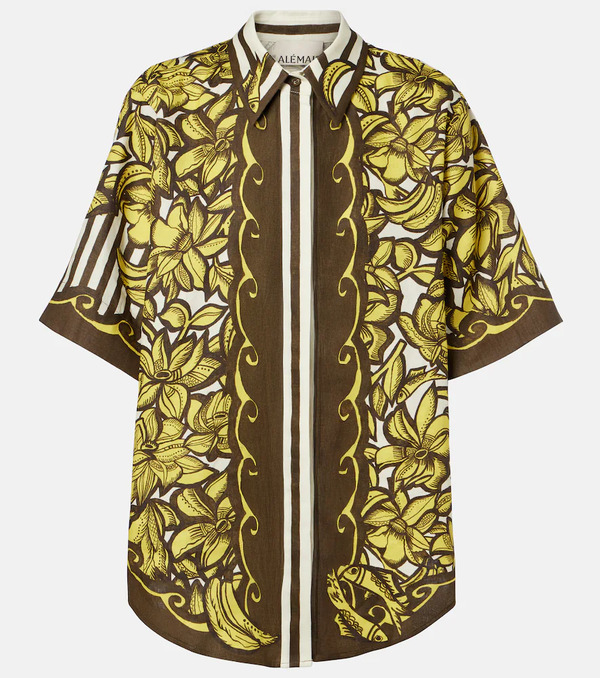  Alemais Alemais Mona Floral Hemp Shirt 