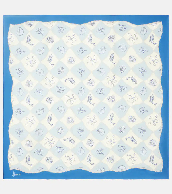  Alemais Alemais Pia Printed Silk Scarf 