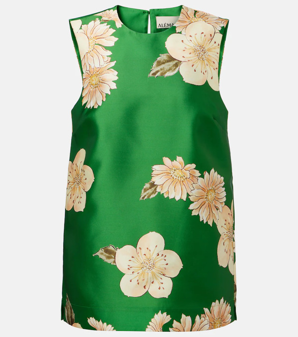  Alemais Alemais Sage Floral Top 