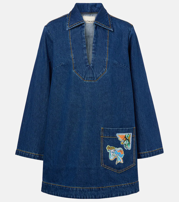  Alemais Alemais Speedy Denim Minidress 