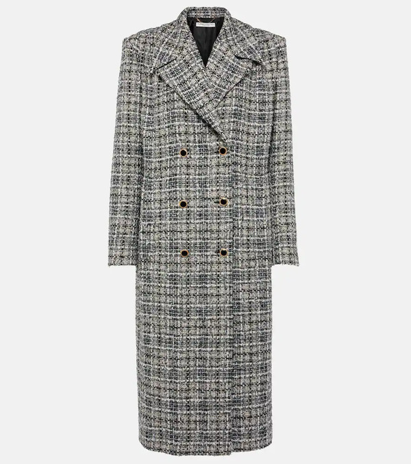  Alessandra Rich Alessandra Rich Lurexâ® Tweed Coat 
