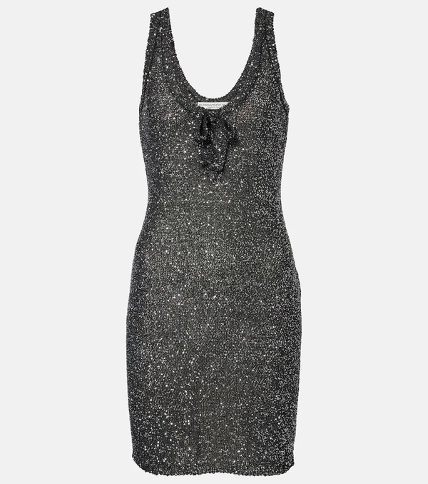  Alessandra Rich Alessandra Rich Sequined Minidress 
