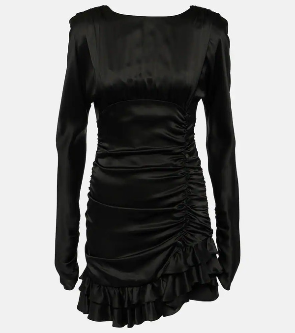  Alessandra Rich Alessandra Rich Silk Minidress 