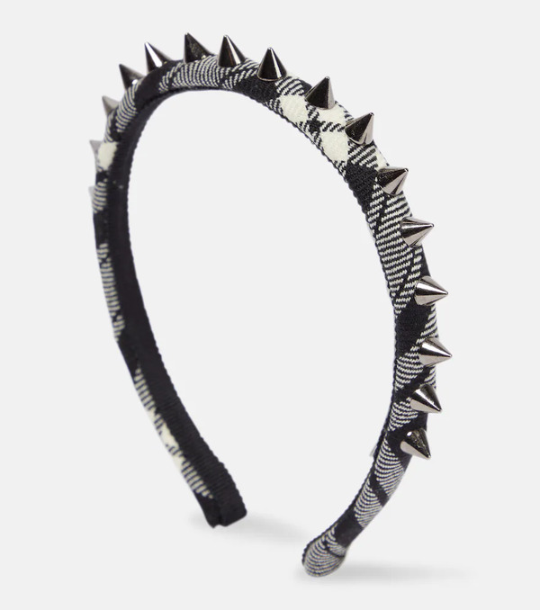  Alessandra Rich Alessandra Rich Spike Embellished Headband 