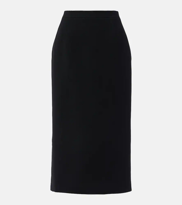  Alessandra Rich Alessandra Rich Wool Midi Skirt 