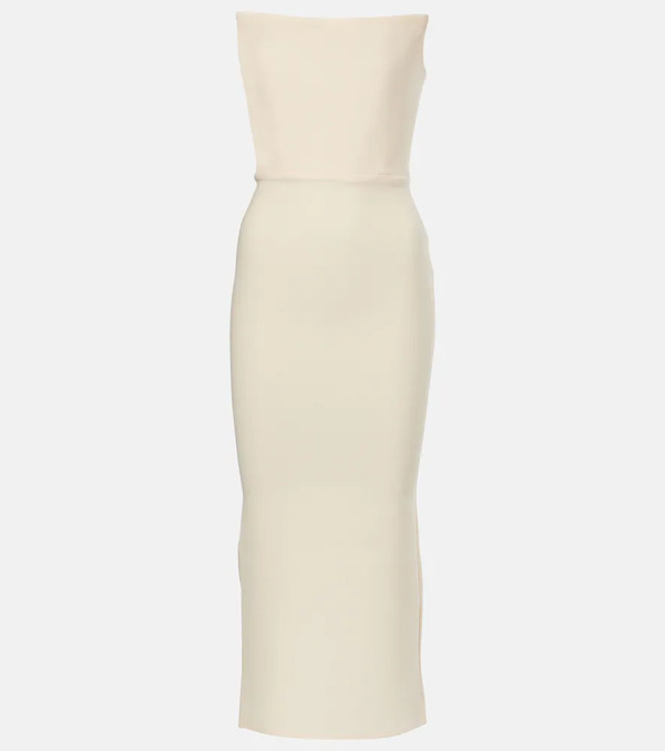  Alex Perry Alex Perry Crepe Midi Dress 