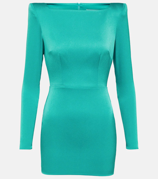  Alex Perry Alex Perry Crepe Satin Minidress 