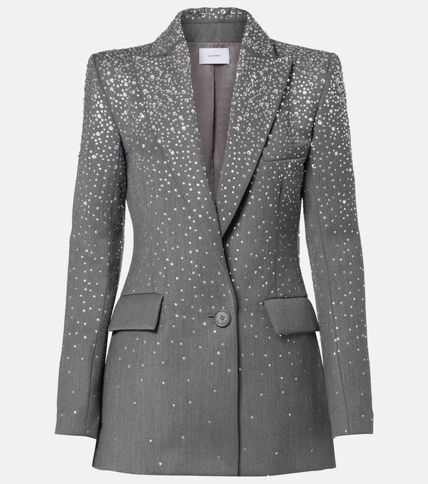  Alex Perry Alex Perry Crystal-embellished Blazer 