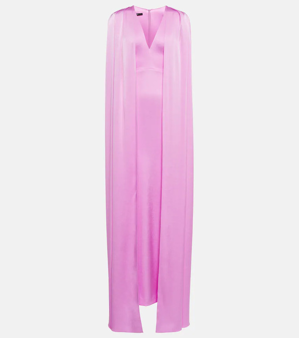 Alex Perry Alex Perry Hudson Satin Crepe Gown 