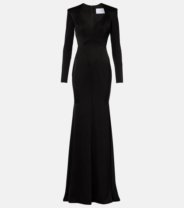  Alex Perry Alex Perry Satin Crepe Gown 
