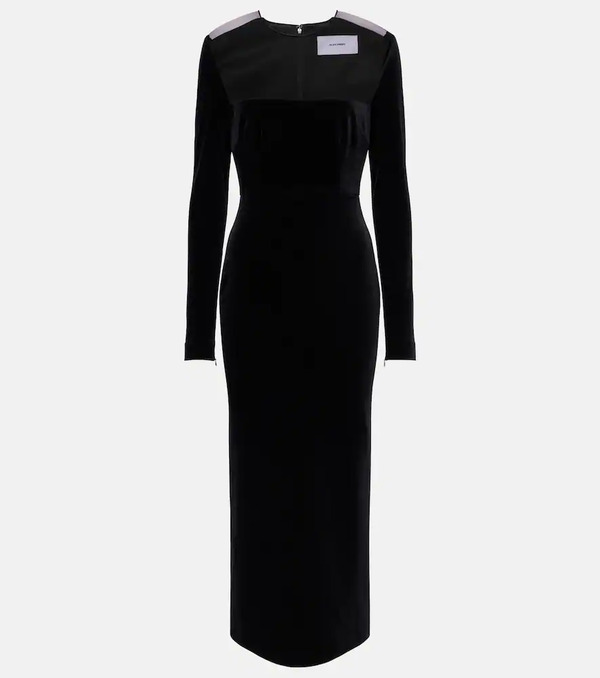  Alex Perry Alex Perry Velvet Minidress 