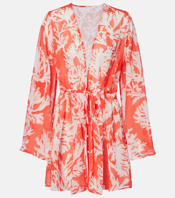  Alexandra Miro Alexandra Miro Chloe Floral Georgette Kaftan 