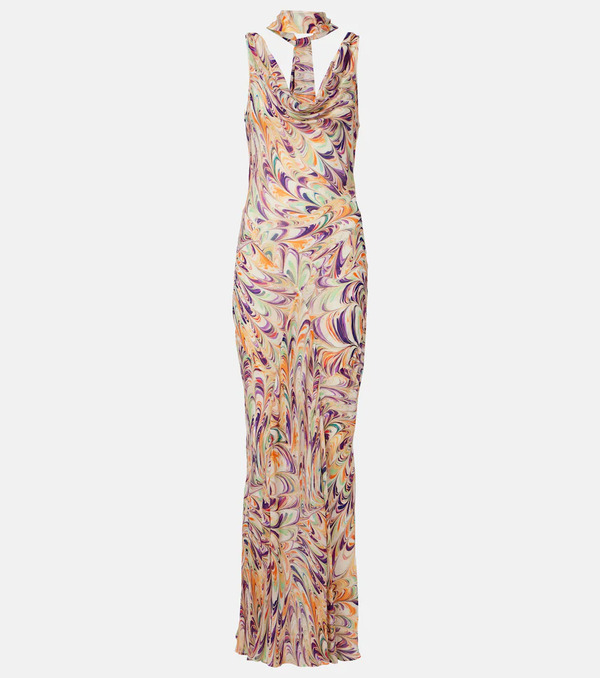  Alexandra Miro Alexandra Miro Harper Printed Maxi Dress 