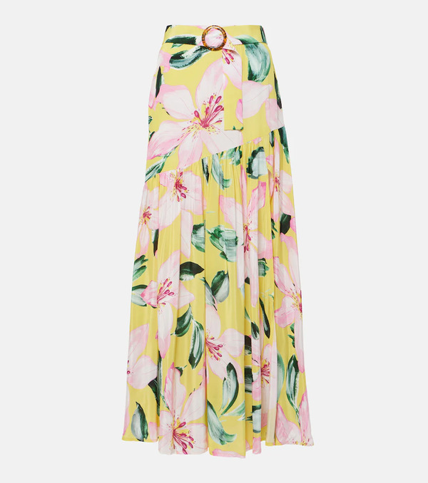  Alexandra Miro Alexandra Miro Tina Floral Maxi Skirt 