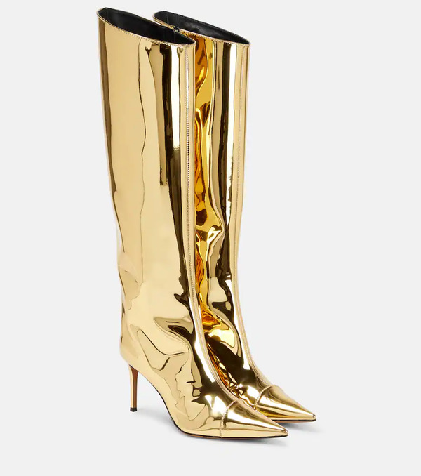  Alexandre Vauthier Alexandre Vauthier Alex 85 Metallic Knee-high Boots 