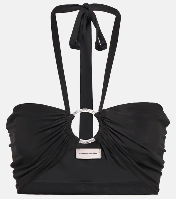  Alexandre Vauthier Alexandre Vauthier Crystal-embellished Bralette 