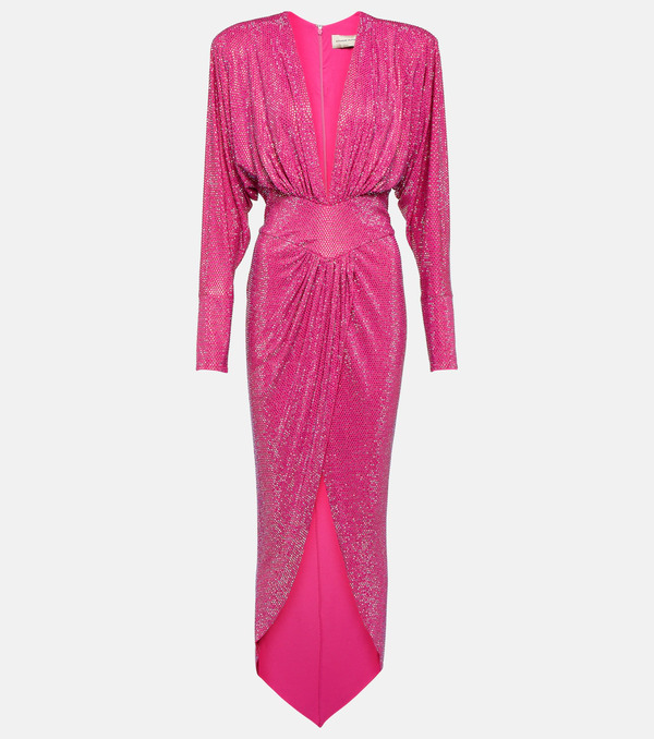  Alexandre Vauthier Alexandre Vauthier Embellished Maxi Dress 