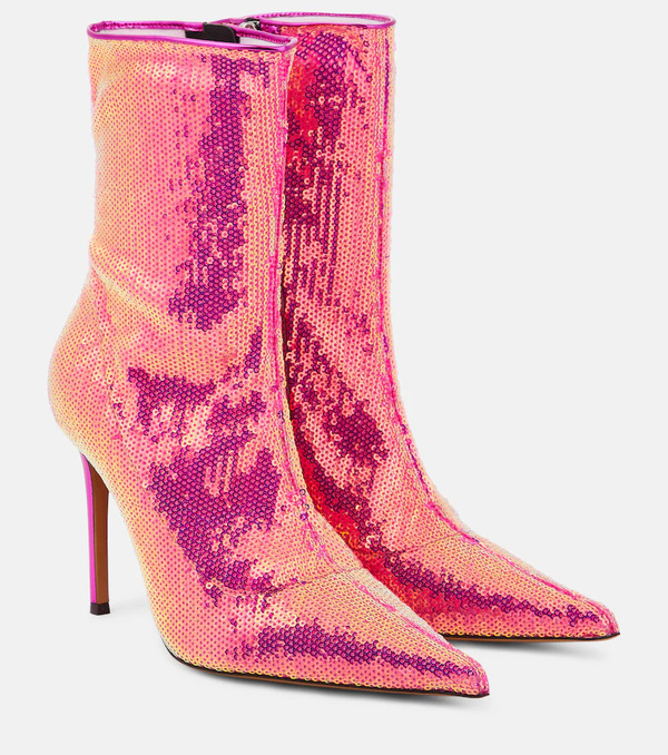  Alexandre Vauthier Alexandre Vauthier Sebert Sequined Ankle Boots 