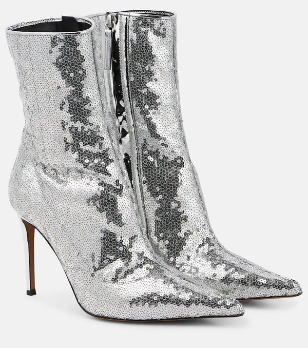  Alexandre Vauthier Alexandre Vauthier Sequined Ankle Boots 