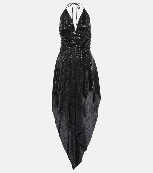  Alexandre Vauthier Alexandre Vauthier Sequined Halterneck Minidress 