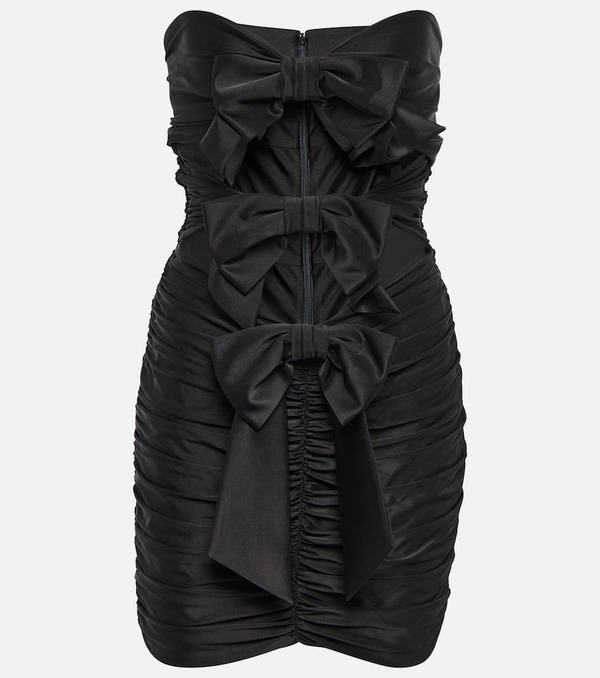  Alexandre Vauthier Alexandre Vauthier Strapless Jersey Minidress 