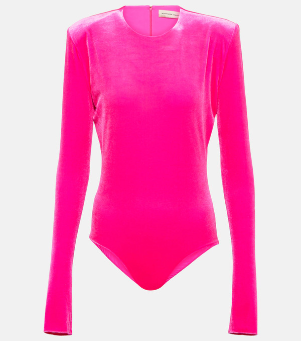  Alexandre Vauthier Alexandre Vauthier Velvet Bodysuit 