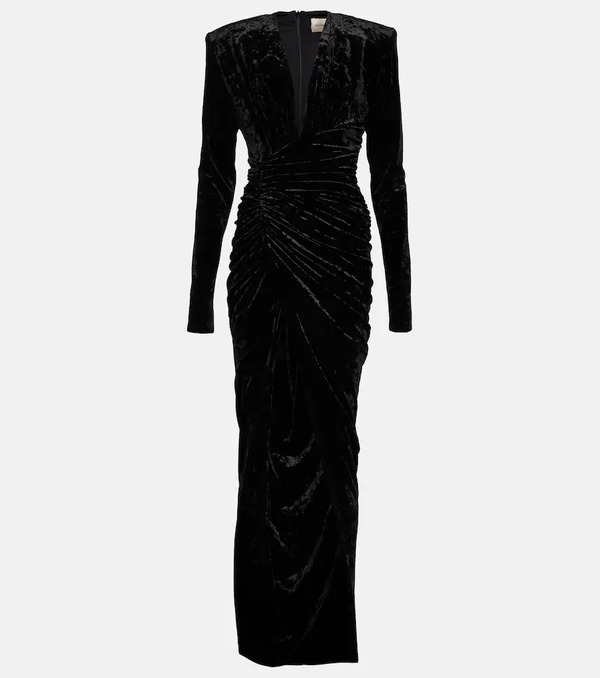  Alexandre Vauthier Alexandre Vauthier Velvet Gown 