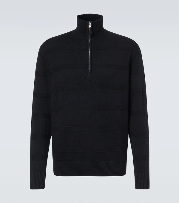  Allude Allude Cotton And Cashmere Turtleneck Sweater 