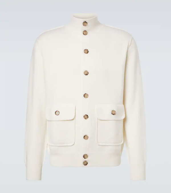  Allude Allude Wool And Cashmere Jacket 