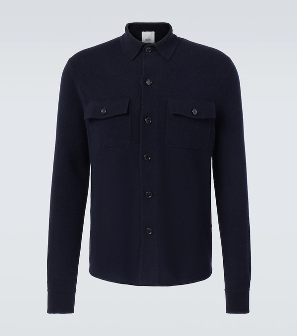  Allude Allude Wool And Cashmere Overshirt 