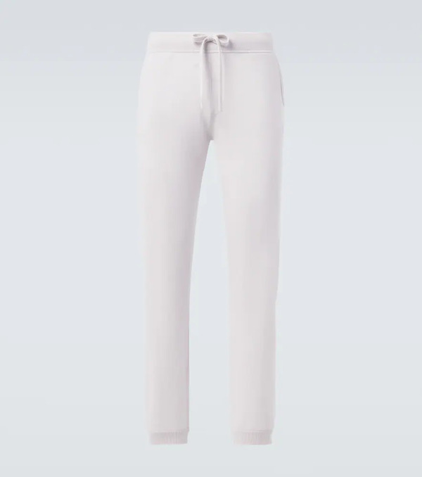  Allude Allude Wool And Cashmere Sweatpants 