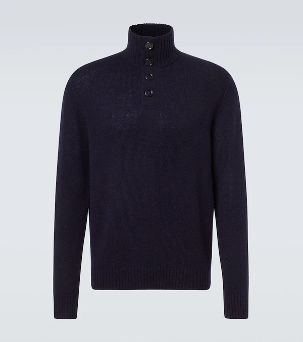  Allude Allude Wool And Cashmere Turtleneck Sweater 
