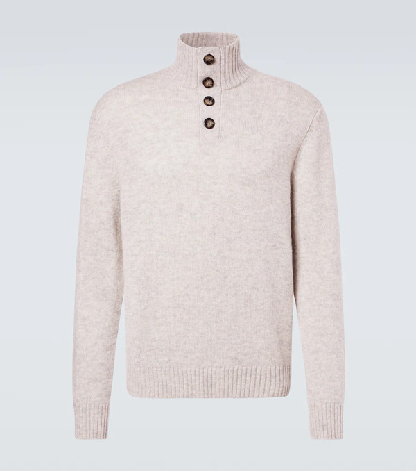  Allude Allude Wool And Cashmere Turtleneck Sweater 