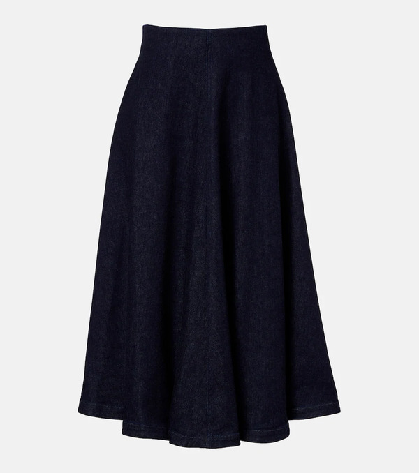 Altuzarra Altuzarra Varda Denim Midi Skirt 
