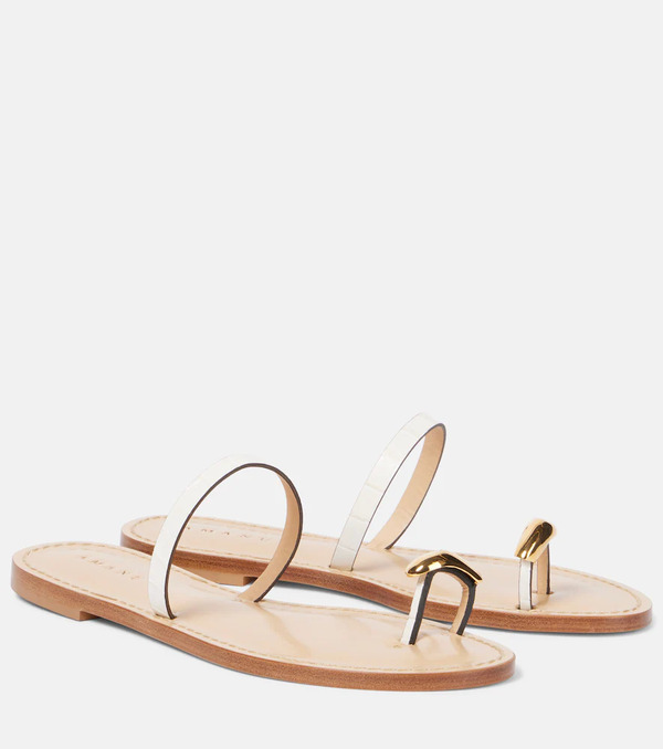  Amanu Amanu Kibera Leather Sandals 