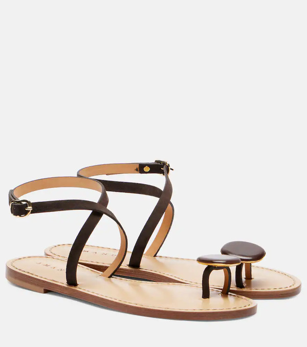 Amanu Amanu Kigali Suede Sandals 