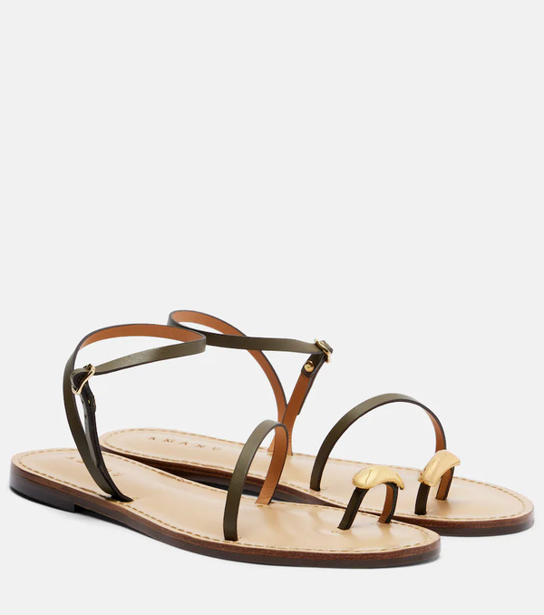  Amanu Amanu Marrakech Leather Sandals 